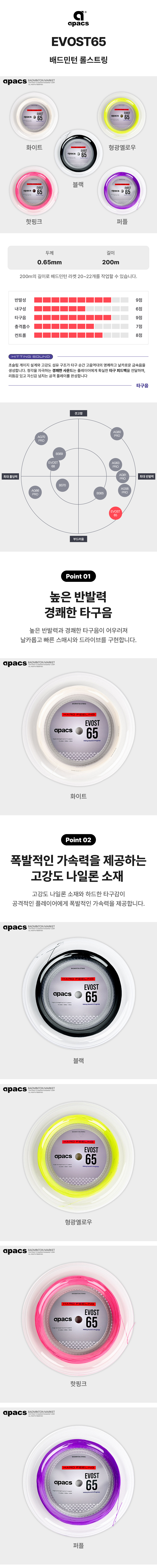 ���彺 EVOST65